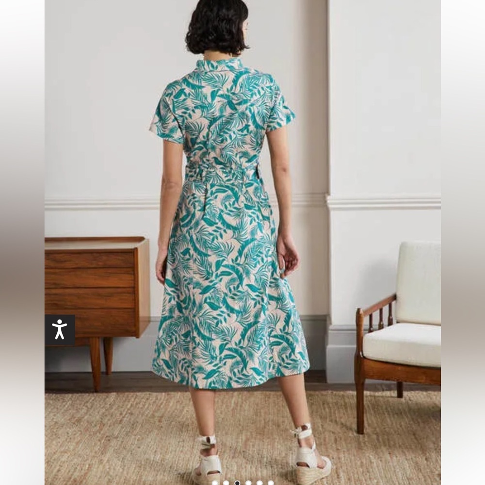 Boden Belted Midi Shirtdress 4P - Picture 2 of 11